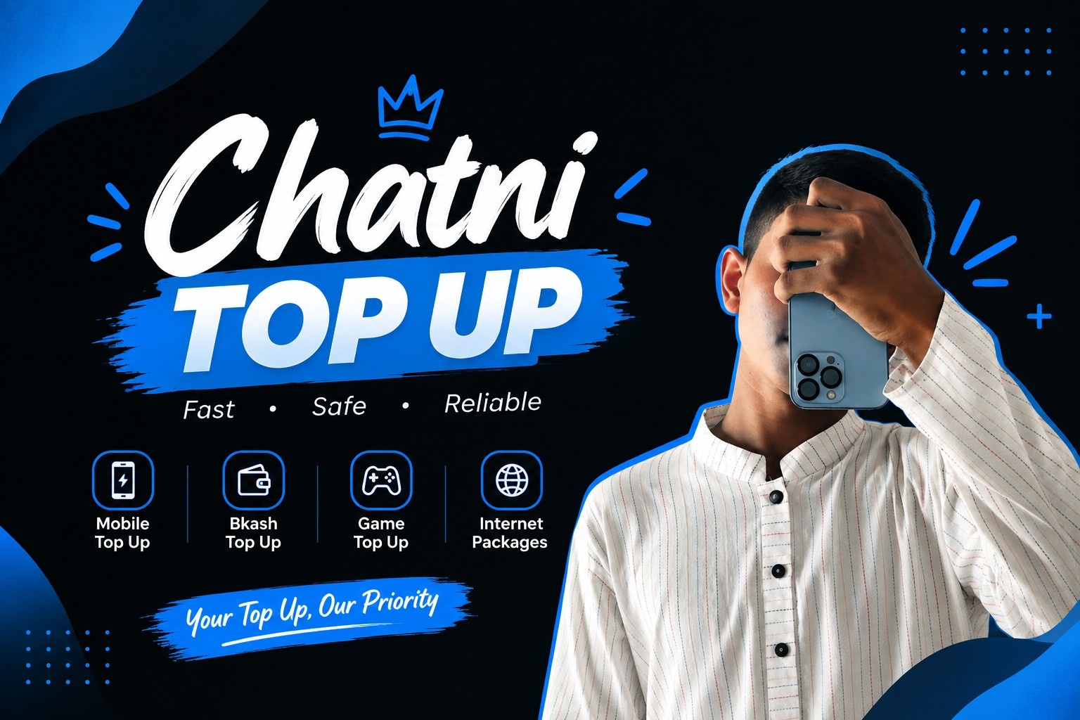 CHATNI TOP UP Banner 1